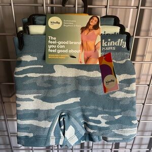 Kindly Yours Blue  Boyshort Panties size L